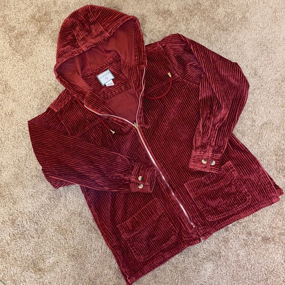 Rosemary & Ivy Corduroy Jacket size Medium - Picture 1 of 7